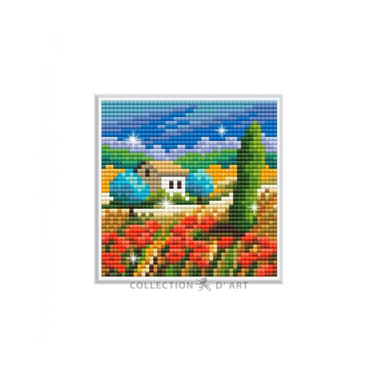 Алмазная мозаика на картоне, магнит, collectiondart, DCM110
