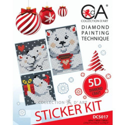 Dimanta uzlīmju komplekts, collectiondart, DCS017