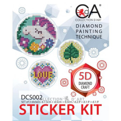 Dimanta uzlīmju komplekts, collectiondart, DCS002