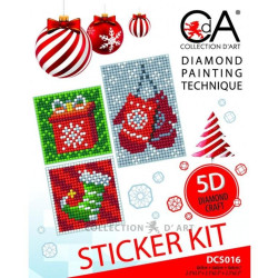 Dimanta uzlīmju komplekts, collectiondart, DCS016