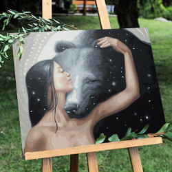 Glezna pēc numuriem, 50x40 cm, GX43069, Twoje-hobby