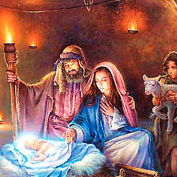 Glezna pēc numuriem, Jēzus Kristus piedzimšana, 40x50, varvikas, MG2156e