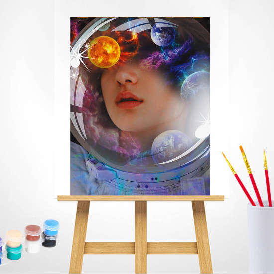 
Tapymas pagal numerius, Visatos sapnas, 40x50, MG2433e
