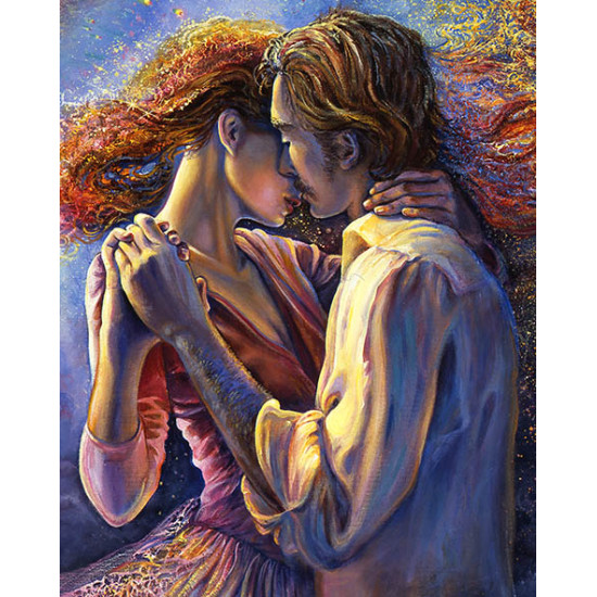 Glezna pēc numuriem, Sapņi vienotībā, 40x50, varvikas, MG2441e