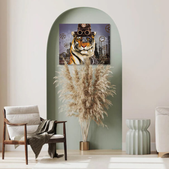 Glezna pēc numuriem, Noslēpumainais meistars, 40x50, varvikas, MG2453e