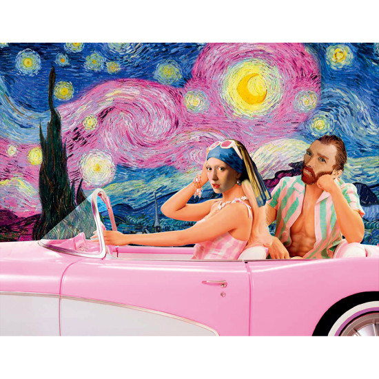 Deimantinė mozaika, Laiko kelionė, 40x50, varvikas, LG347e