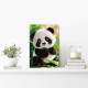 Glezna pēc numuriem, Mīļa panda’, 40x50, varvikas, MC1144e