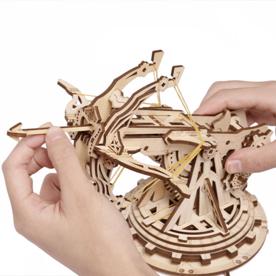 3D puidust pusle, Piiramisraskus Ballista, 142 tükki, robotime, KW401