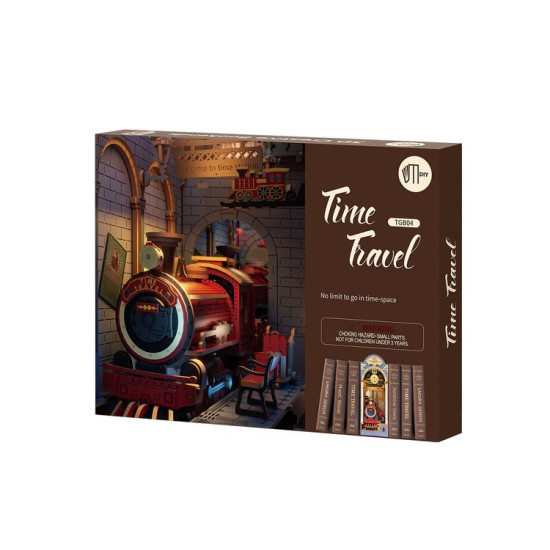 3D Miniatūra māja, Laika ceļojums, robotime, TGB04