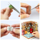 3D Miniatūra māja, Sema Studija, robotime, DG102