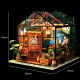 3D Miniatuurne nukumaja, Cathy lillemaja, robotime, DG104