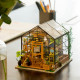 3D Miniatuurne nukumaja, Cathy lillemaja, robotime, DG104