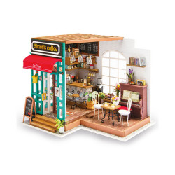3D Miniatuurne nukumaja, Simoni kohv, robotime, DG109