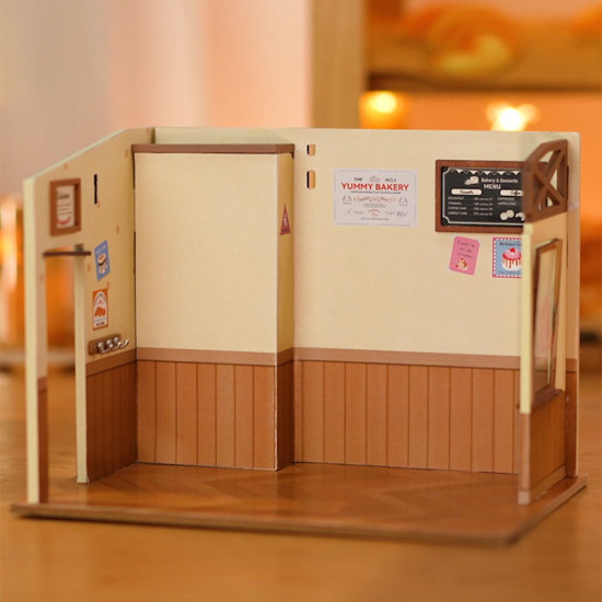 3D Miniatiūrinis namas, Beckos Kepyklėlė, robotime, DG161