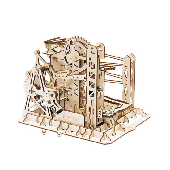 3D medinis galvosūkis, Marmuro tyrinėtojas, 260 dalių, robotime, LG503