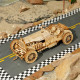 3D medinis galvosūkis, Didysis Prizas Automobilis, 220 dalių, robotime, MC401