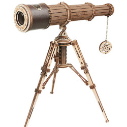 3D puidust pusle, Monokulaarne teleskoop, 314 tükki, robotime, ST004