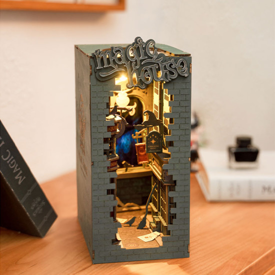 3D Miniatūra māja, Burvju nams, robotime, TGB03