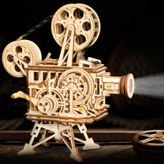 3D koka puzle, Vitoskops, 183 gab, robotime, LK601