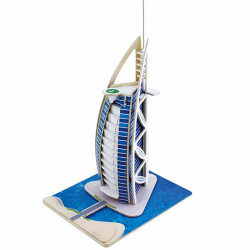 3D koka puzle, Burj al Arāb, 100 gab, robotime, JPD460