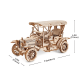3D koka puzle, Vintage Auto, 298 gab, robotime, MC801