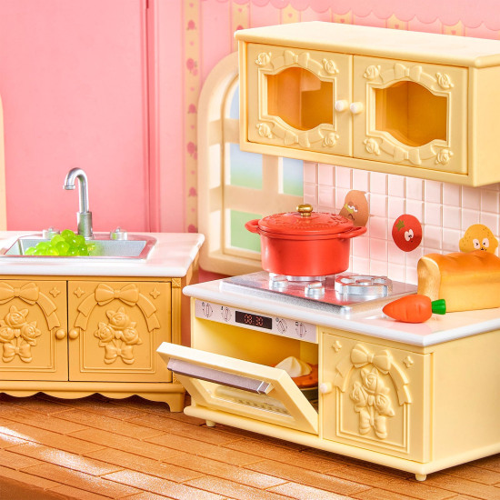 3D Miniatuurmaja komplekt, Fairy Rose Cottage, robotime, HH001