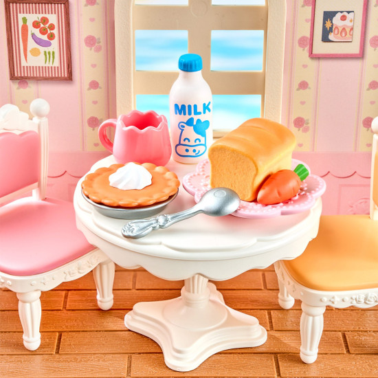 3D Miniatuurmaja komplekt, Fairy Rose Cottage, robotime, HH001