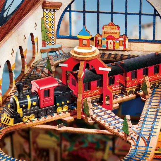 3D Miniature house kit, Book Nook Treasure Toy Shop, robotime, TGB23