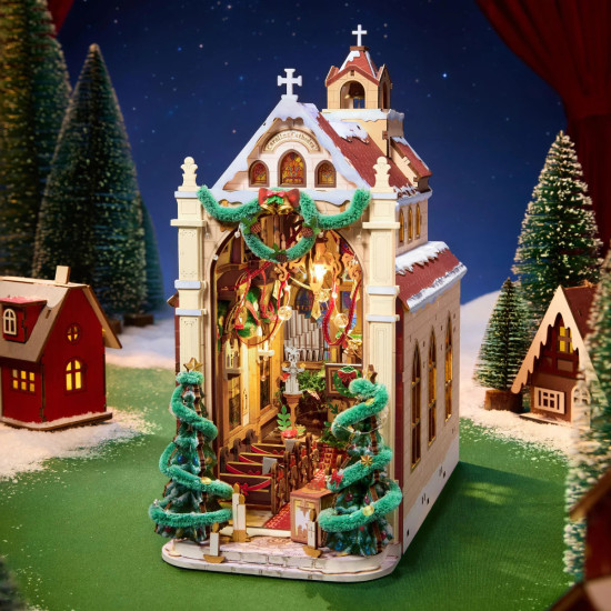 Kirjanurkkaus, Caroling Cathedral, robotime, TGB26