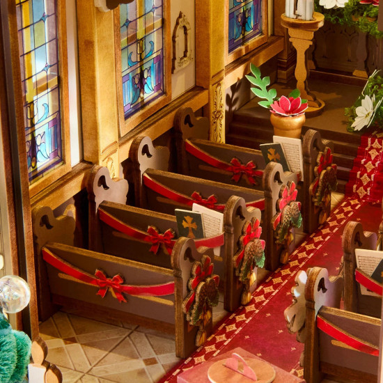 Kirjanurkkaus, Caroling Cathedral, robotime, TGB26
