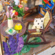 3D Miniatūra māja, Dārza māja, Hongda, DMH-06054
