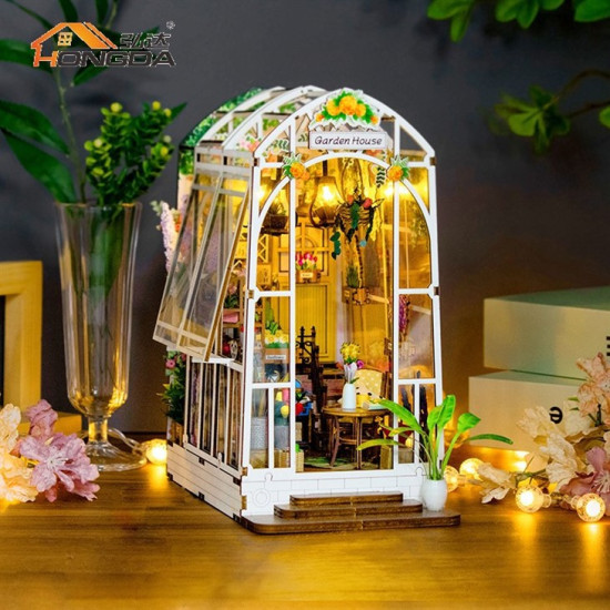 3D Miniatūra māja, Dārza māja, Hongda, DMH-06054