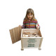 Puidust ehituskomplekt, Vario box 450 tk (vario+xl+fort), walachia, W24