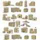 Medinis konstruktoris, Vario massive 209 vnt, walachia, W25