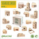 Puidust ehituskomplekt, Vario box 450 tk (vario+xl+fort), walachia, W24