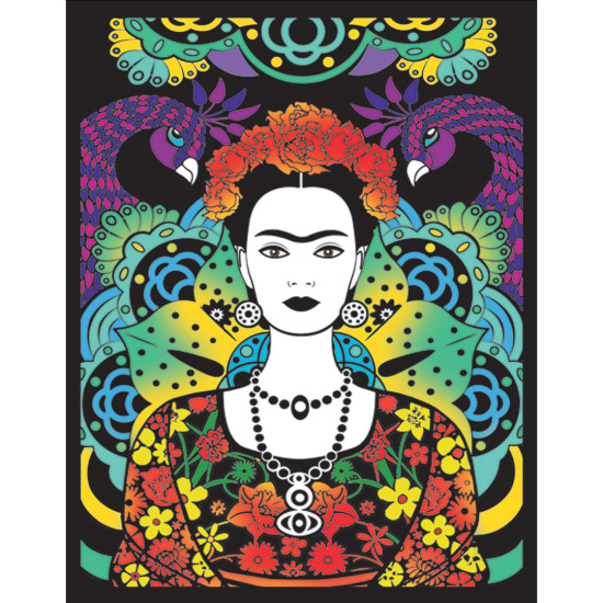 Colorvelvet, Mažas paveiksliukas A4, Frida, MAŽAS 44
