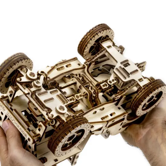 3D koka puzle, mašīna, Auto 4*4, 571 gab, woodencity, WR309