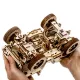 3D koka puzle, mašīna, Auto 4*4, 571 gab, woodencity, WR309
