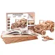 3D koka puzle, mašīna, Auto 4*4, 571 gab, woodencity, WR309