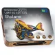 3D puidust pusle, Piiratud Väljaanne Biplane, 65 tükki, woodencity, LE-012