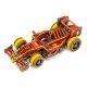 3D koka puzle, mašīna, Bolid Limited Edition, 109 gab, woodencity, LE-003
