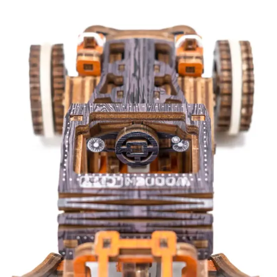 3D koka puzle, mašīna, Buggy, ierobežota izlaidums, 140 gab, woodencity, LE008