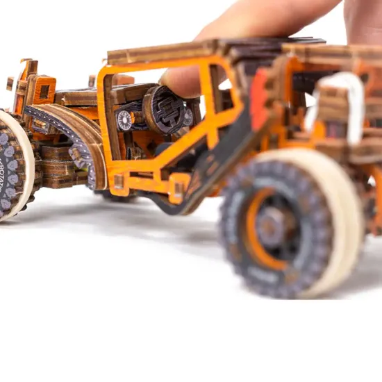 3D koka puzle, mašīna, Buggy, ierobežota izlaidums, 140 gab, woodencity, LE008