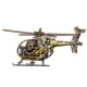3D puinen palapeli, Helikopteri Rajoitettu Painos, 178 osaa, woodencity, LE-011