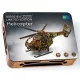3D puinen palapeli, Helikopteri Rajoitettu Painos, 178 osaa, woodencity, LE-011