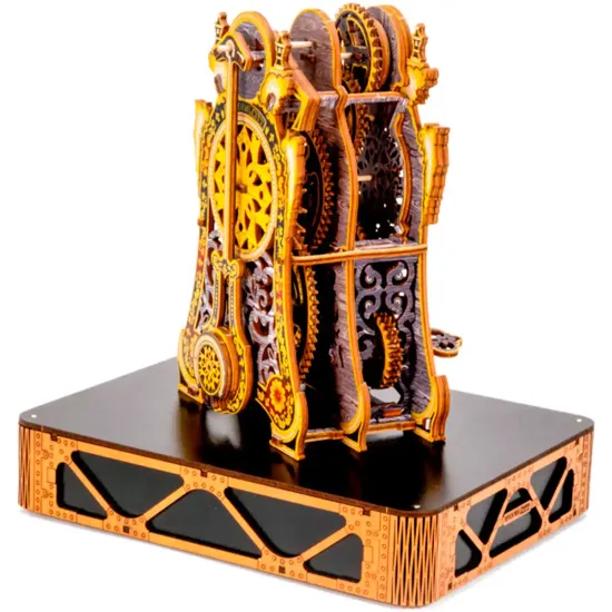 Деревянный 3D пазл, Магические часы, ограниченная серия, 149 деталей, woodencity, LE-010