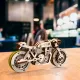3D koka puzle, Kafejnīcas sacīkšu motocikls, 73 gab, woodencity, WR340