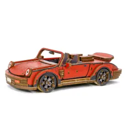 3D puidust pusle, Sõiduauto, Sportauto piiratud väljaanne, 194 tükki, woodencity, LE-005