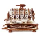 3D puinen palapeli, V8 Moottori, 200 osaa, woodencity, WR316