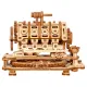 3D puinen palapeli, V8 Moottori, 200 osaa, woodencity, WR316